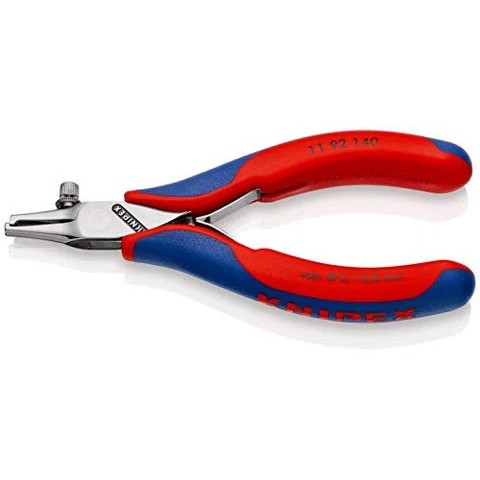 Knipex 5-1/2" Electronics Wire Stripper Ergonomic Grip (1192140)