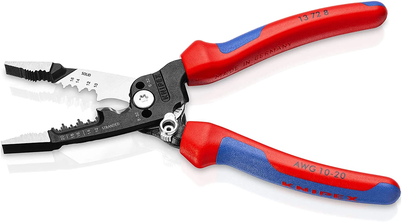 KNIPEX 8-inch Forged Wire Strippers (13728) — product image 2