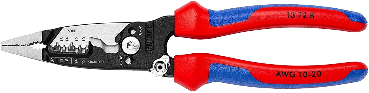 KNIPEX 8-inch Forged Wire Strippers (13728) — product image 3