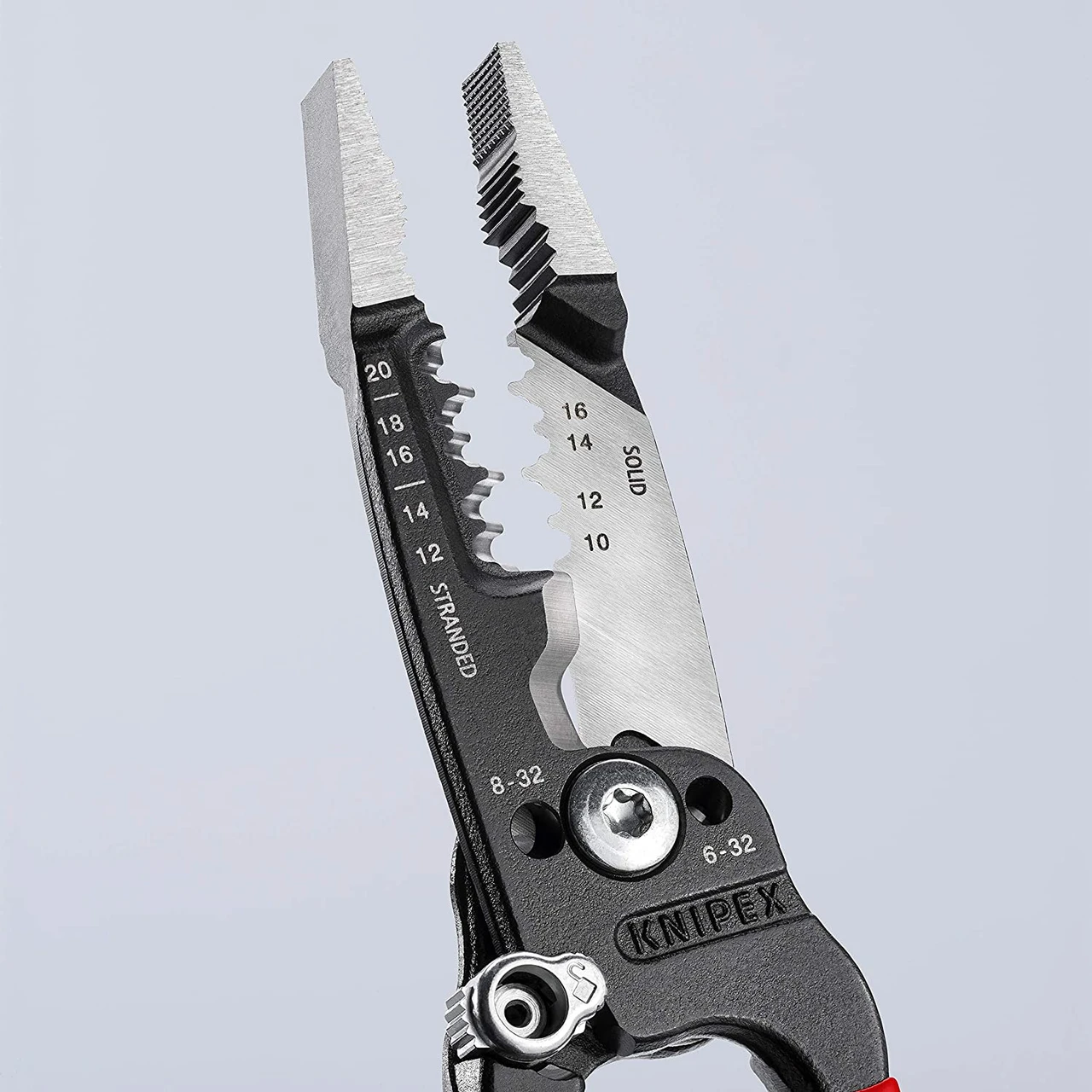 KNIPEX 8-inch Forged Wire Strippers (13728) — product image 4