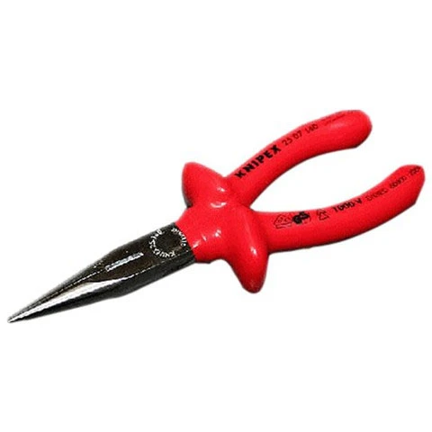 Knipex Chain Nose Side Cutting Pliers 1000V Insulated (2507160S1)
