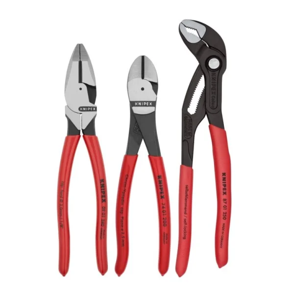 Knipex 3 Pc Pro Pliers Set (9K0080157US)