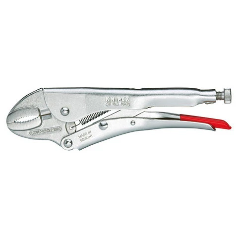 Knipex Grip Pliers Nickel Plated 7 1/4 in (4104180)