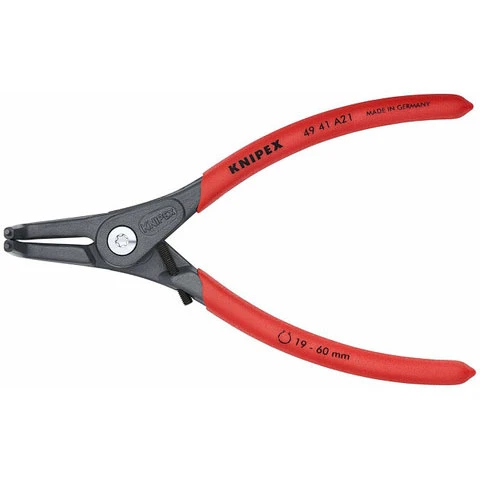 Knipex 49 41 A21 Precision Circlip Pliers 19-60mm Bore 90° Angled
