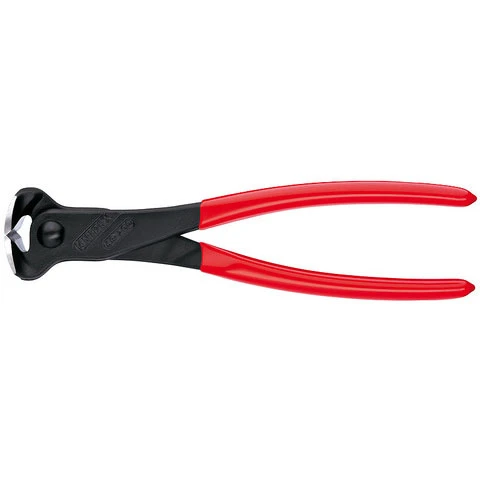 Knipex End-Cutting Nipper, Black Atramentized, Plastic Coated (6801160)