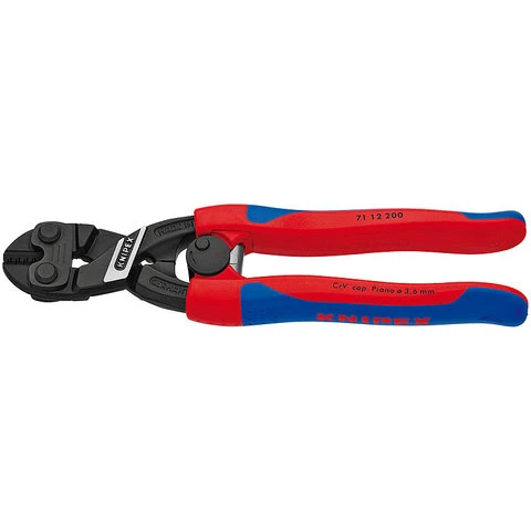 Knipex 7112200 CoBolt Compact Bolt Cutter, 8-Inch (7112200)