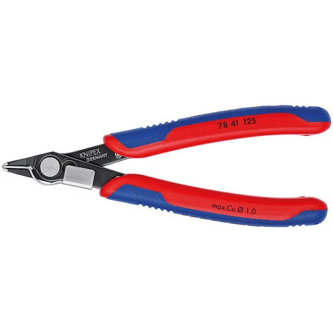 Knipex Electronic Super Knips, 5" with Multi-Component Grips (7841125)