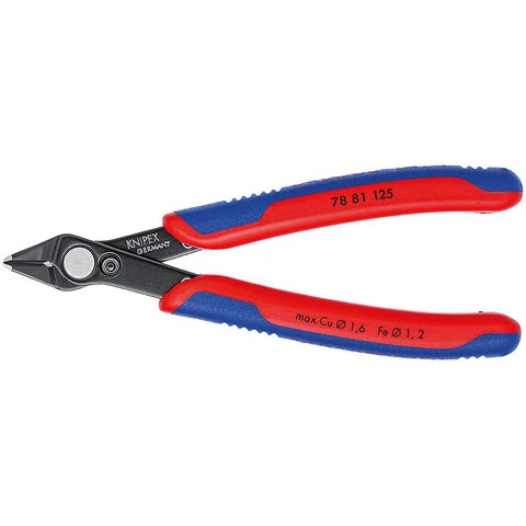 Knipex Electronic Super Knips, Multi-Component Grips, 5 in (7881125)