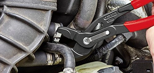 Knipex 10" Cobra Hose Clamp Pliers for Click Clamps (8551250C) — product image 3