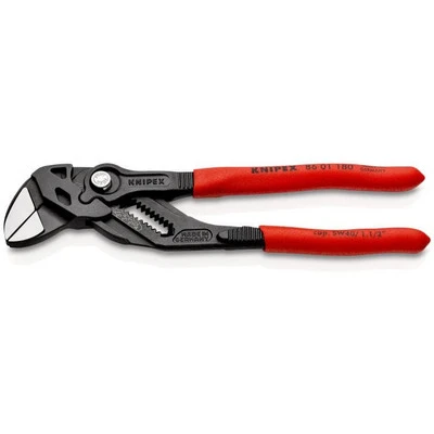 Knipex 86 01 180 Pliers Wrench, Plier, and Wrench in One Tool (8601180)