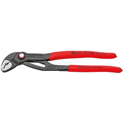 Knipex Cobra 5-Inch Water Pump Pliers, Chrome-Plated (8703125)