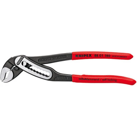 Knipex Alligator Water Pump Pliers, 7 1/4 In, Non-Slip Coating (8801180SBA)