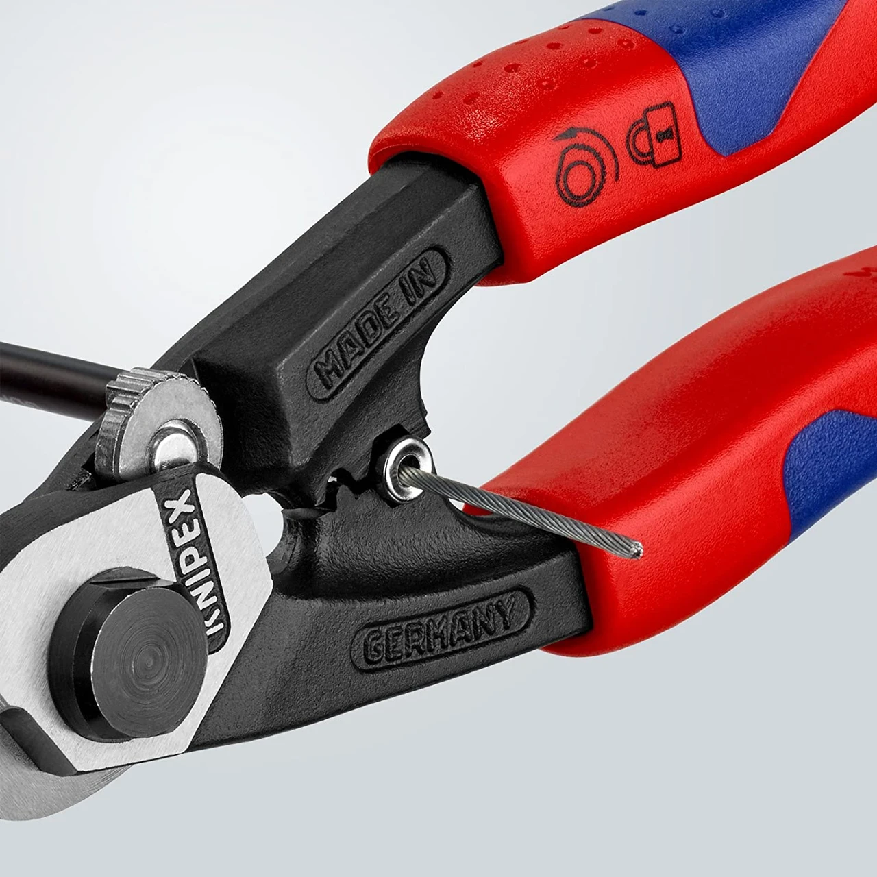 Knipex Wire Rope Cutters, Multi-Component, 7 1/4-Inch (9562190) — product image 5