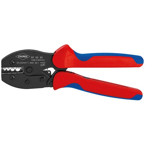Knipex PreciForce® Crimping Pliers with Multi-Component Grips (975233)