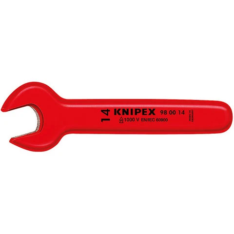 Knipex 980010 Open End Wrench 1,000V Insulated 10mm (980010)