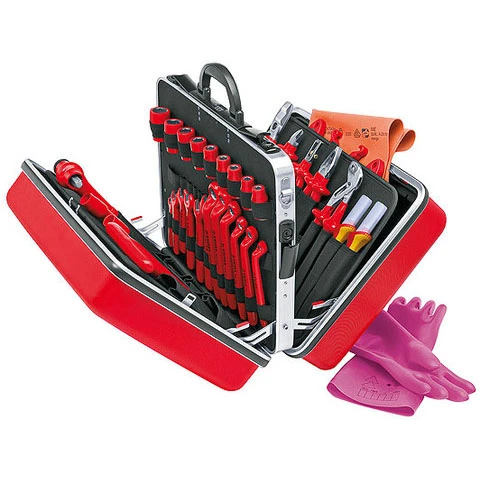 Knipex Universal Insulated Tool Case (48 Parts) for Electrical Work (989914)