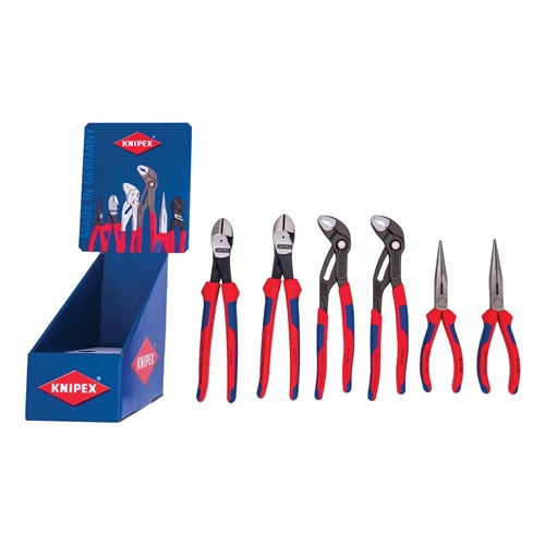 Knipex 6-Piece Comfort Grip Counter Pliers Display (9K0080120US)