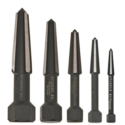 KNIPEX Screw Extractor Double-Edged Set, 5 Parts (9R4719043)