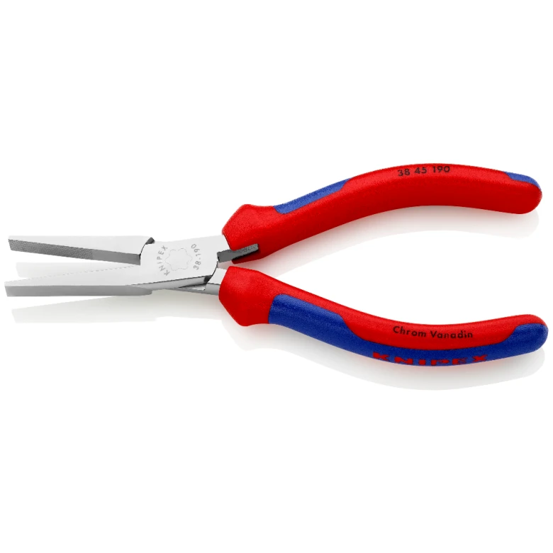 KNIPEX Mechanics Pliers Chrome-Plated 190 mm, Multi-Component Grips (3845190) — product image 2