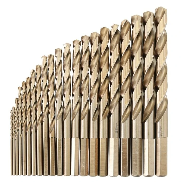 KnKut 21pc HD M35 Cob Jobb. Drill Bit Set 1/16"-3/8" by 64ths (21KK35) — product image 4