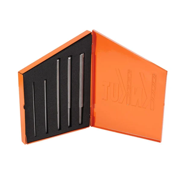 KnKut 5-Piece Carbide Tipped Hard Steel Drill Bit Set (5KK9)