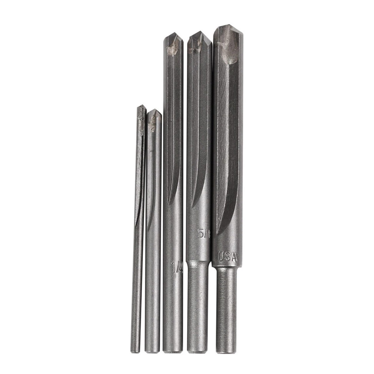 KnKut 5-Piece Carbide Tipped Hard Steel Drill Bit Set (5KK9) — product image 2