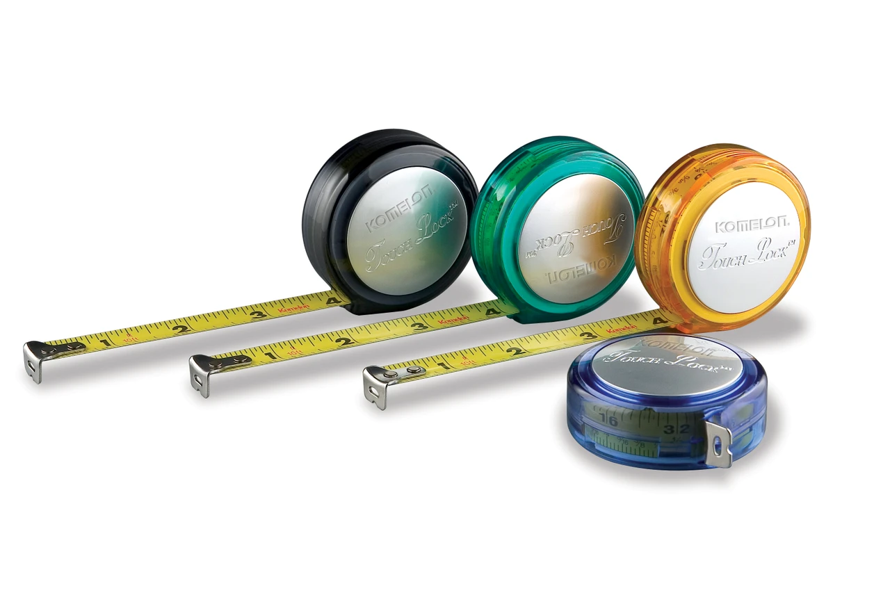 Komelon Touch Lock 10' Power Tape Assorted Colors (3110)