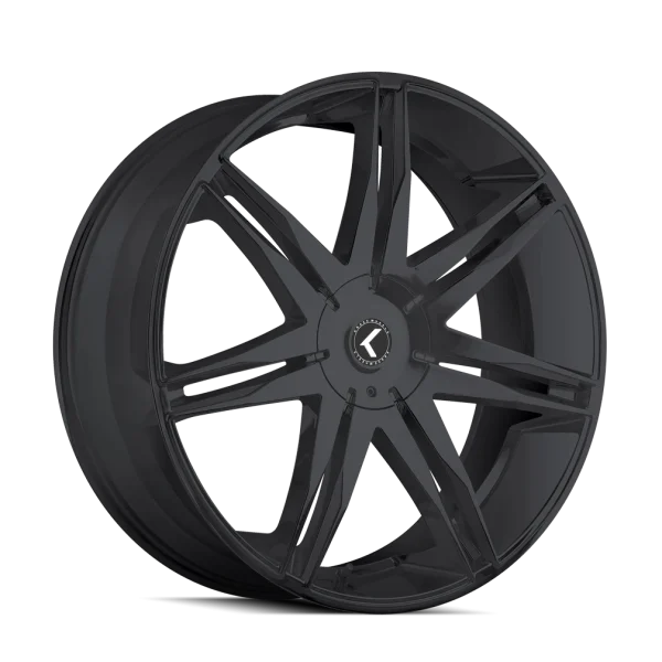 Kraze Epic KR143 Satin Black Wheels