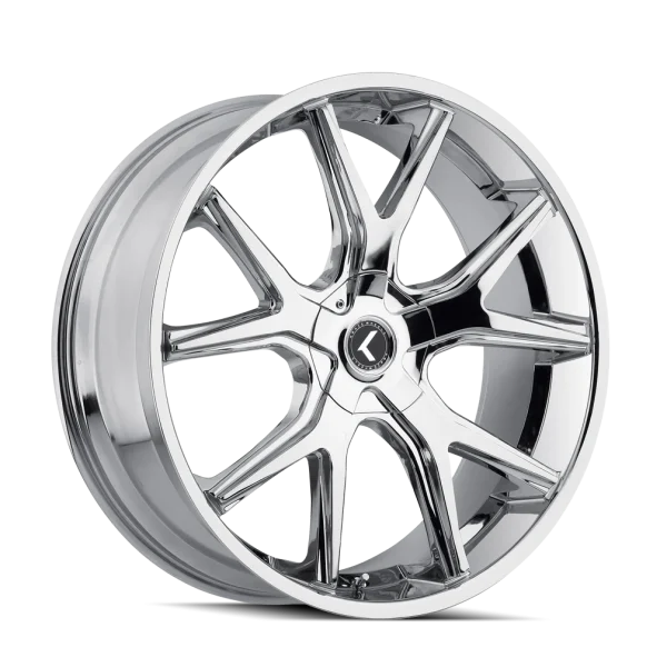 Kraze Splitz KR146 Chrome Wheels