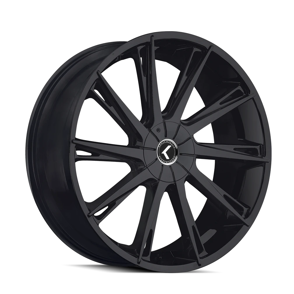 Kraze Swagg KR144 Satin Black Wheels