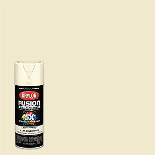 Krylon Fusion K02706007 All-In-1 Spray Paint for In/Outdoor, Gloss Dover White — product image 2