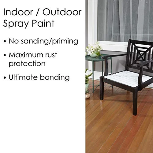 Krylon Fusion K02727007 All-In-1 Spray Paint for Indoor/Outdoor Use, Gloss White — product image 3