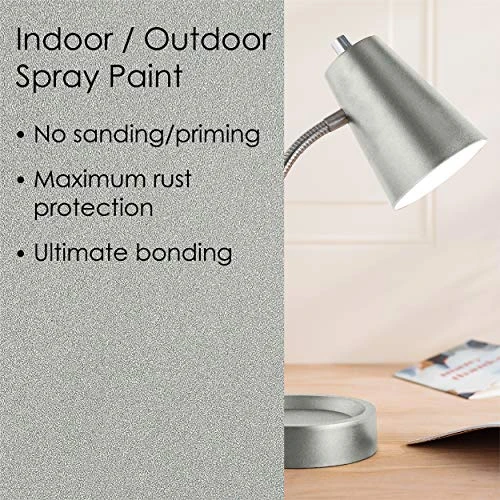 Krylon Fusion K02766007 All-In-1 Spray Paint for In/Outdoor Metallic Silver — product image 3