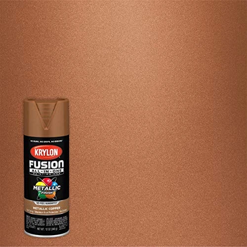 Krylon Fusion K02768007 All-In-1 Spray Paint for Indoor/Outdoor, Metallic Copper — product image 2