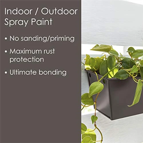 Krylon Fusion K02795007 All-In-1 Spray Paint for In/Outdoor, Satin Otter Brown — product image 3