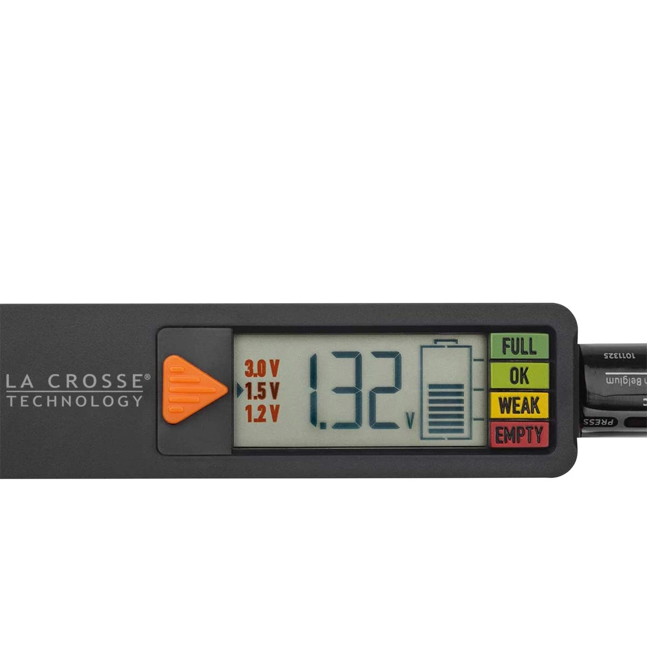 La Crosse Technology Battery Tester - Individually Wrapped (911-65557-INT) — product image 4
