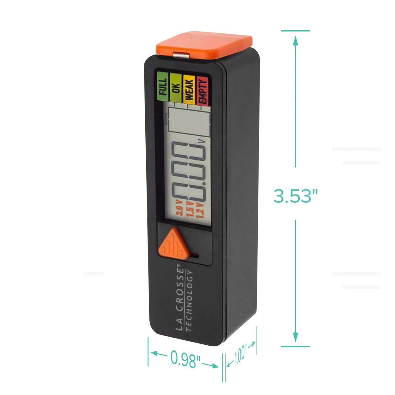 La Crosse Technology Battery Tester - Individually Wrapped (911-65557-INT) — product image 6
