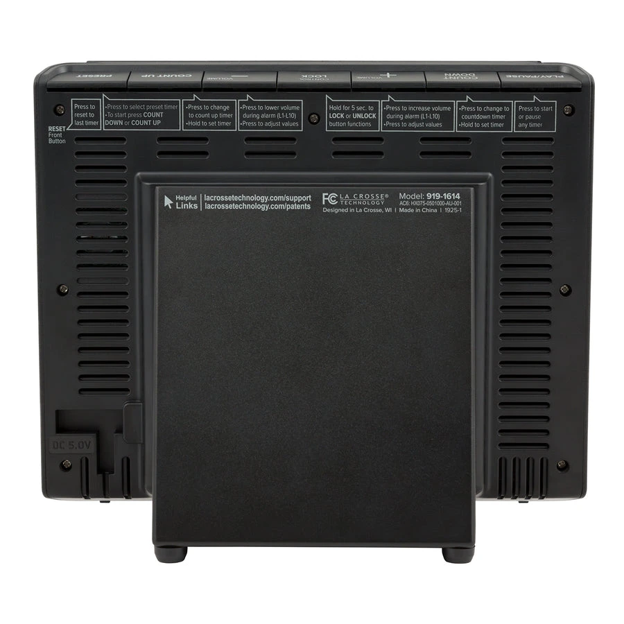 La Crosse Technology Digital LED Commercial Timer (919-1614) — product image 4