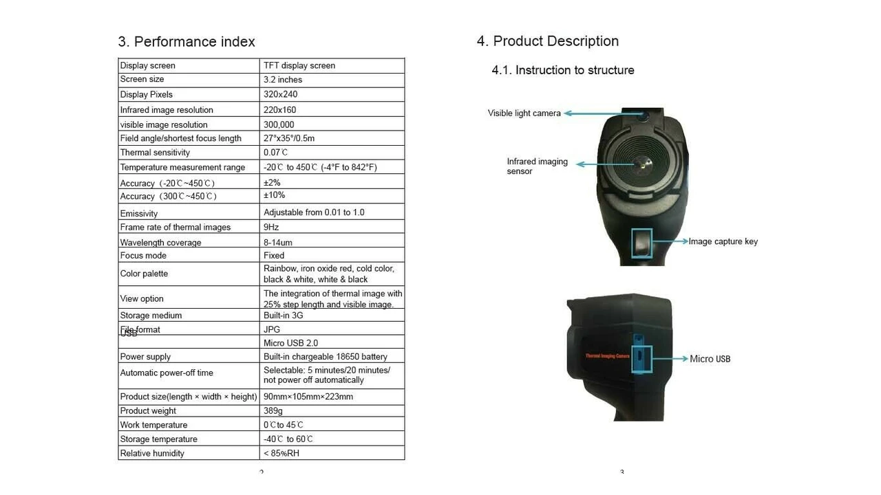 Launch USA 32 ft Auto Thermal Imager & Visible Light Camera (307010018) — product image 2
