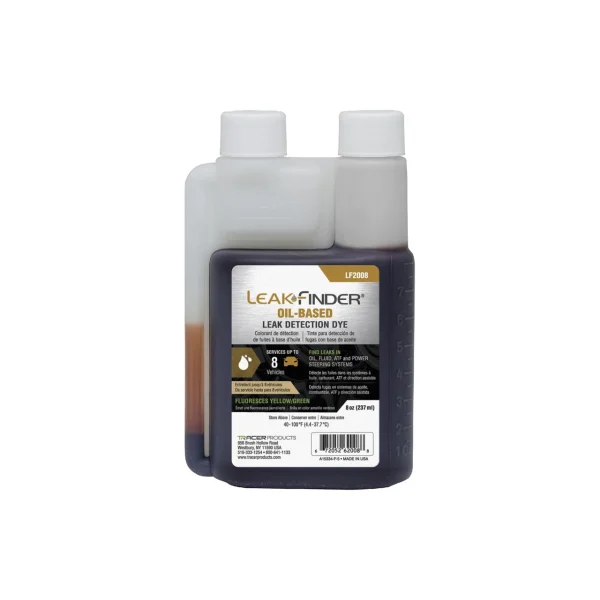 Tracerline LeakFinder 8oz Oil-Based Leak Detection Dye (LF2008)