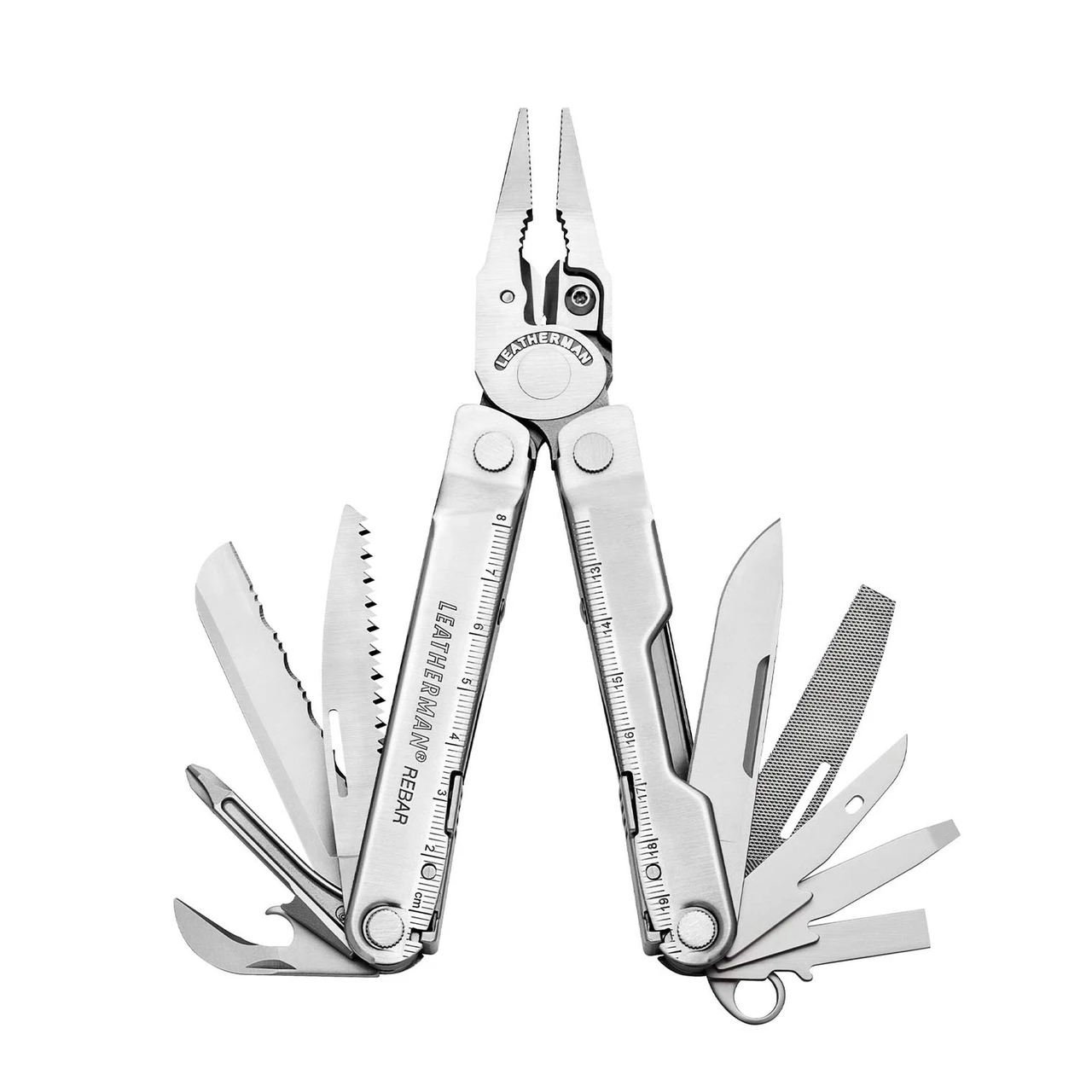 Leatherman 831548 Rebar Multi-Tool with Black Nylon Sheath (Stainless)