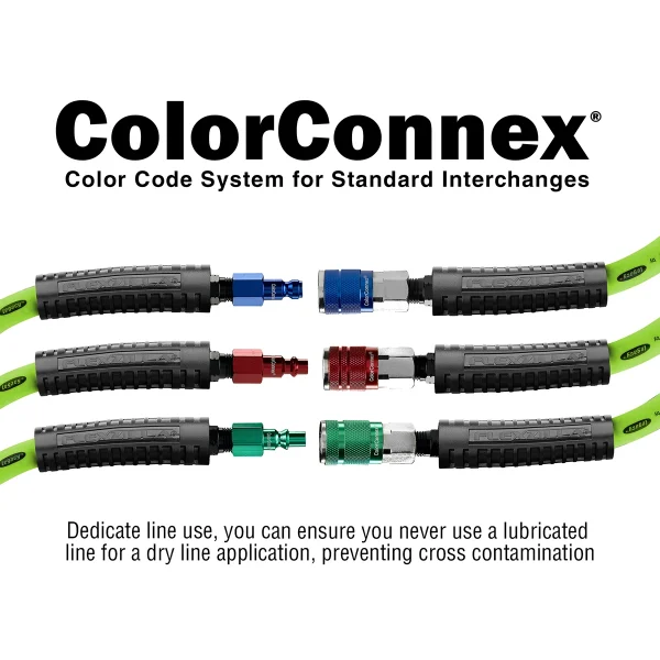 Legacy A72458C C 14Pc 1/4" Blue Coupler & Plug