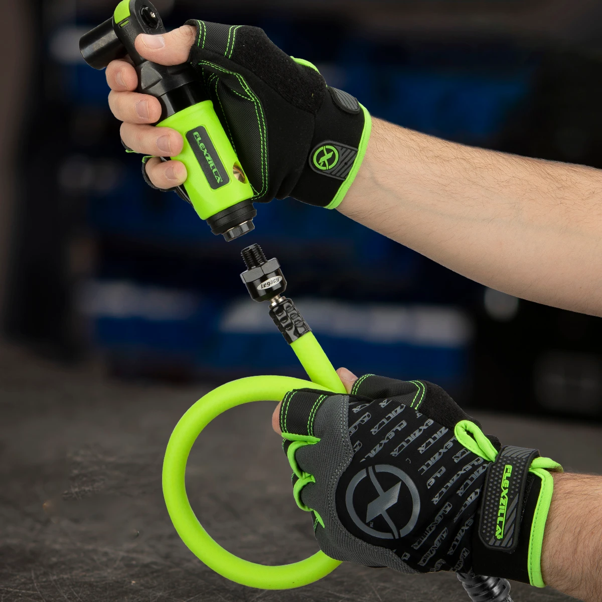Flexzilla Legacy Whip Hose, 3/8" x 4', Hybrid Polymer (HFZ3804YW2B) — product image 4