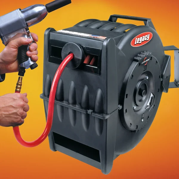 Legacy L8306 3/8 X 75' Air Hose Reel