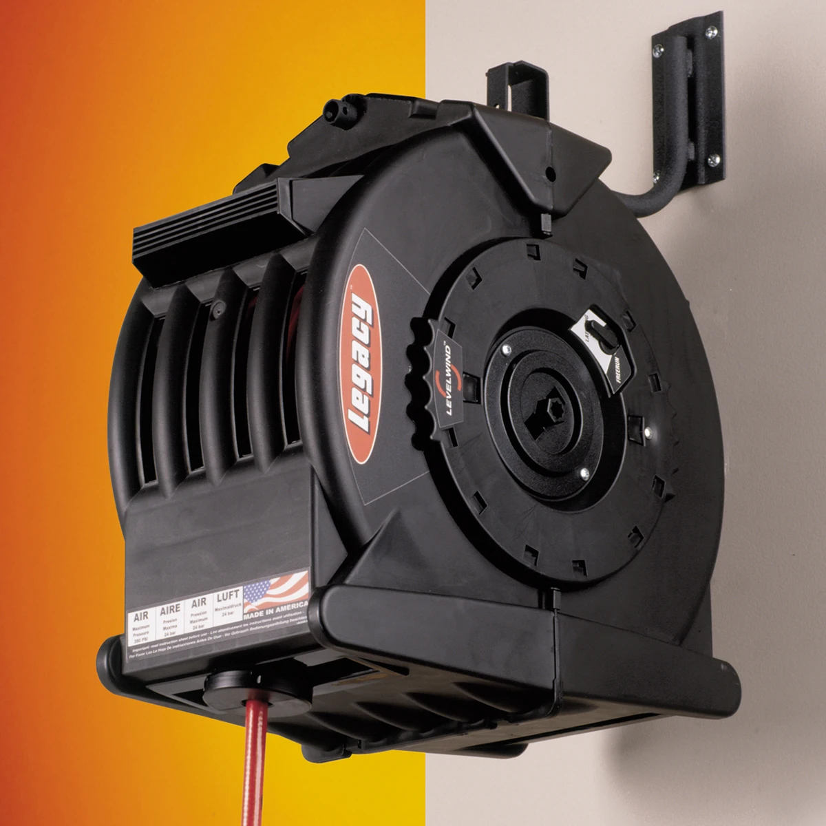 Legacy L8306 3/8 X 75' Air Hose Reel — product image 6