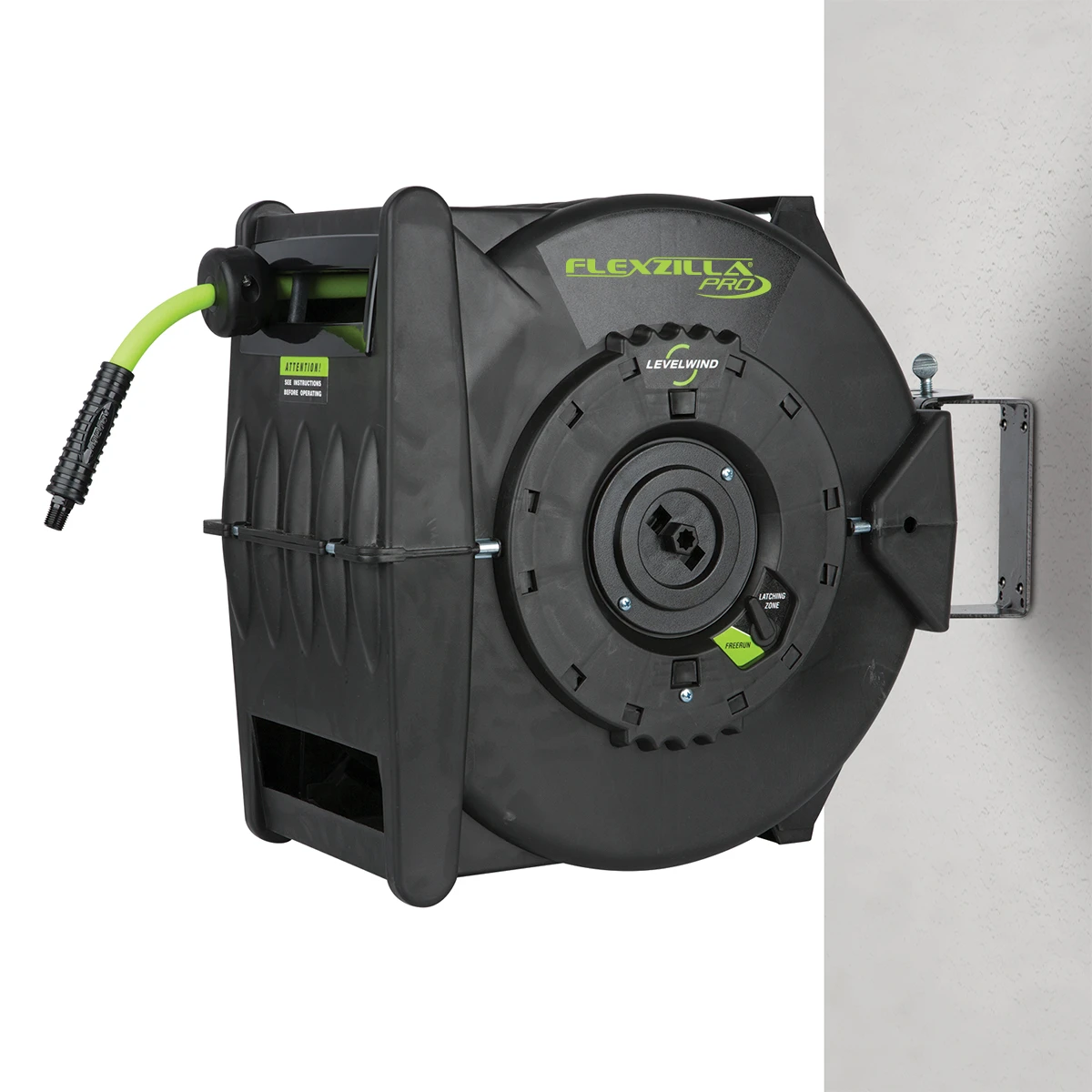 Flexzilla Legacy L8306FZ Levelwind 3/8" x 75' Hose Reel (L8306FZ) — product image 6