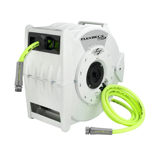 Flexzilla® Retractable Water Hose Reel with Levelwind Technology (L8340FZ)