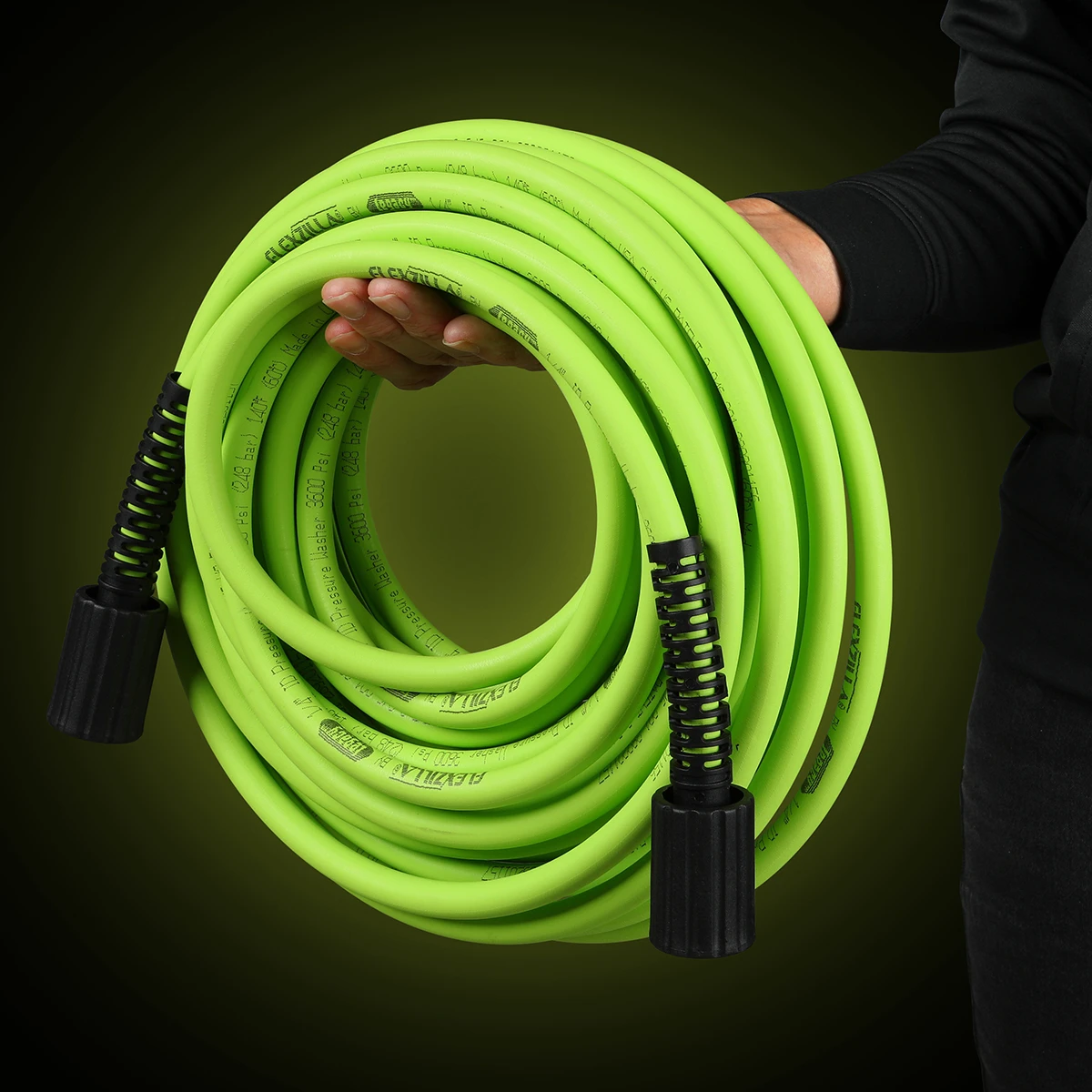 Flexzilla 1/4" x 25' Pressure Washer Hose (HFZPW3425M) — product image 5