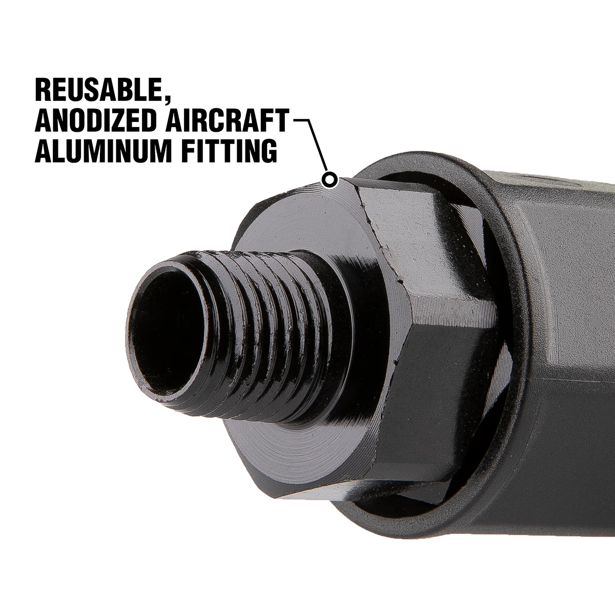 Flexilla Legacy Manufacturing Reusable End Swivel 1/2" Flexilla Pro (RP900500S) — product image 2