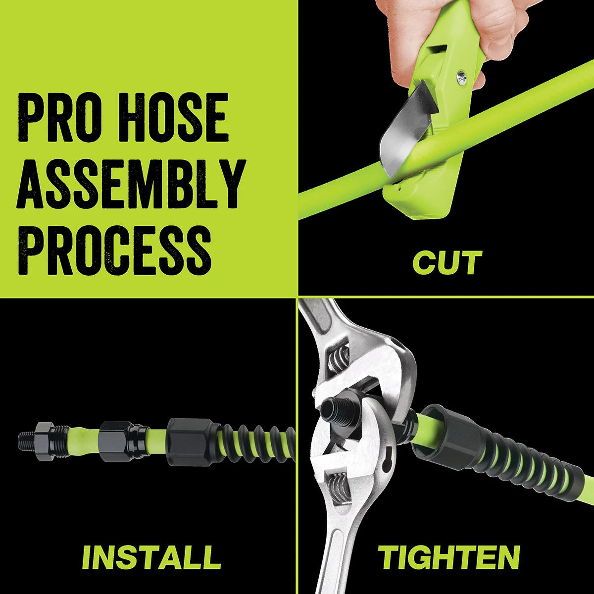 Flexilla Legacy Manufacturing Reusable End Swivel 1/2" Flexilla Pro (RP900500S) — product image 6